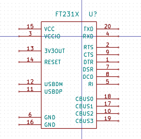 FT231コンポーネント