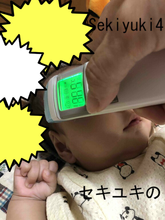 レビュー 赤ちゃんの体温管理 エジソン非接触体温計で心的ストレスが軽減した セキユキの レビュー 赤ちゃんの体温管理 エジソン非接触体温計で心的ストレスが軽減した セキユキの