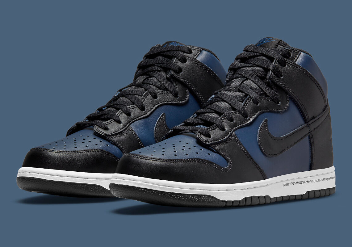 NIKE×fragment dunk high