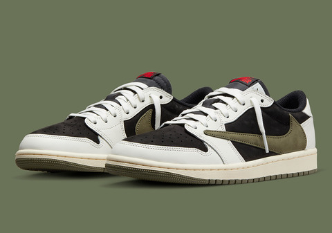 Travis Scott x Air Jordan 1 Low OG WMNS “Olive”【4/26発売 Travis Scott x Air Jordan 1 Low OG WMNS “Olive”【4/26発売