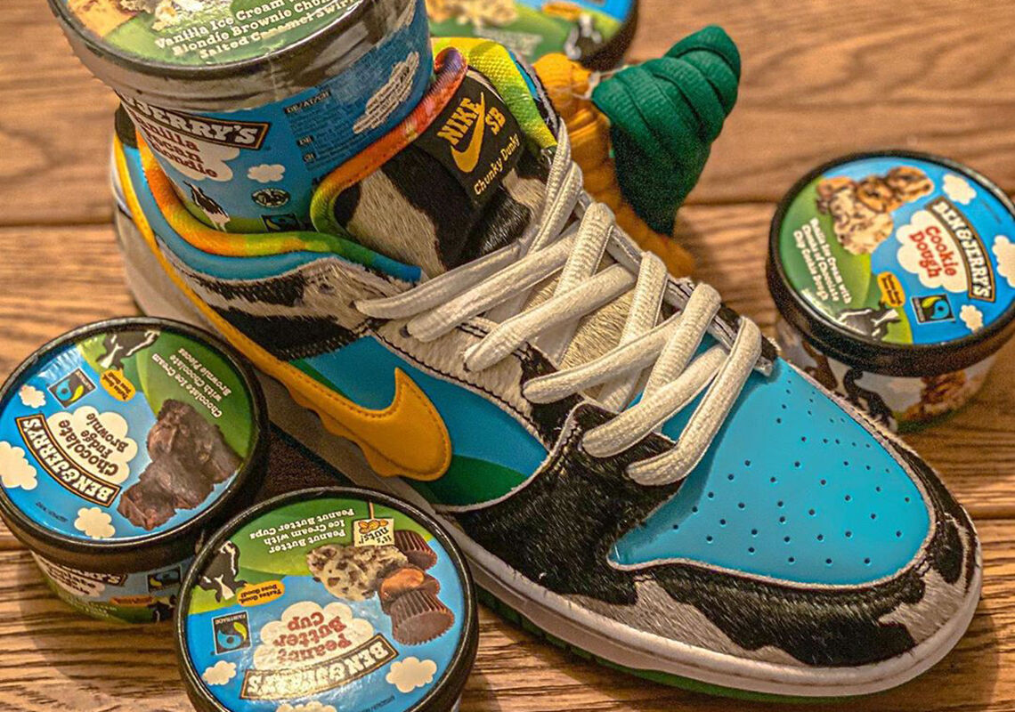 ben and jerry's nike sb dunk low