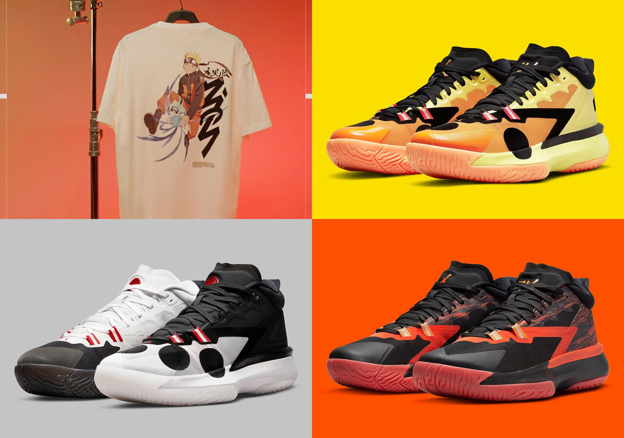 KICKS N ROLL 5 6 Naruto X Jordan Zion Collection 5 11 18 
