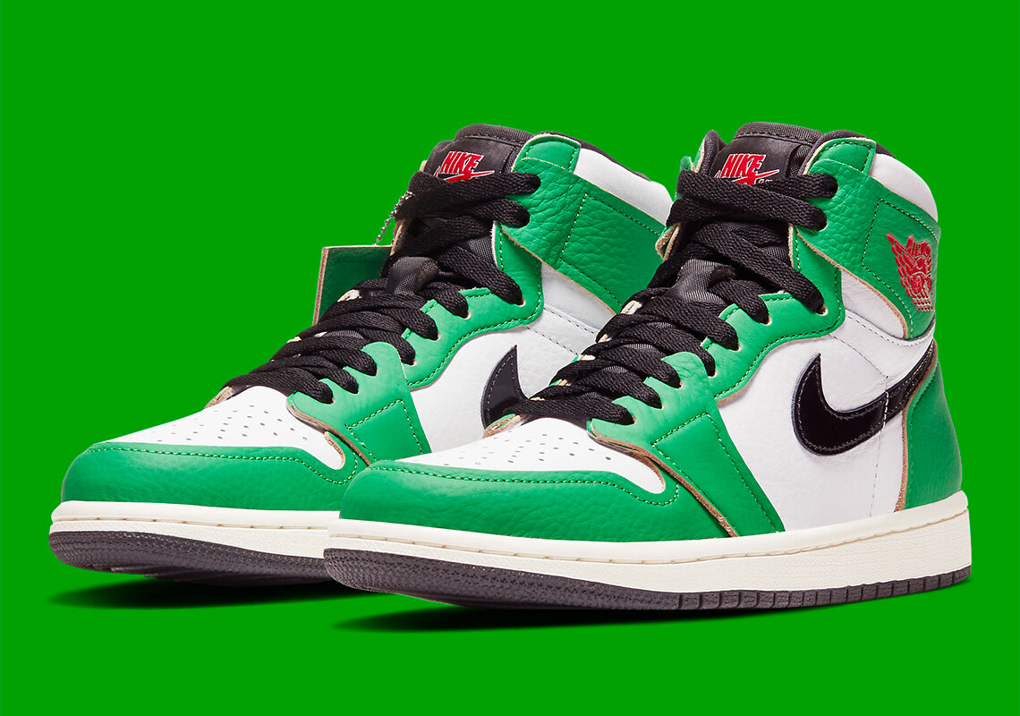 air jordan 1 high og lucky green