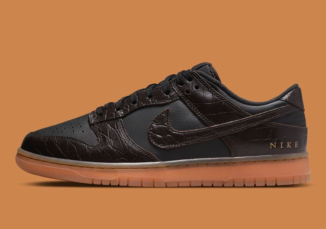 NIKE ナイキ ダンクロー ブラック クロコダイル 22 【公式通販】