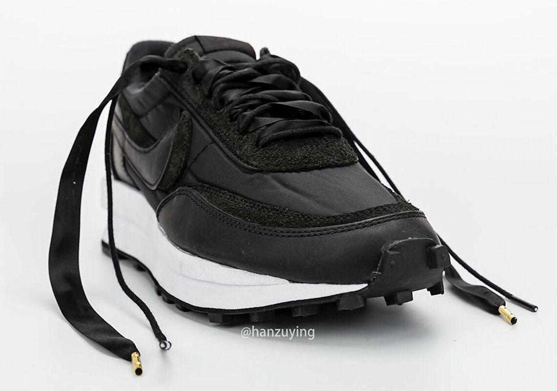 sacai x nike ldwaffle black