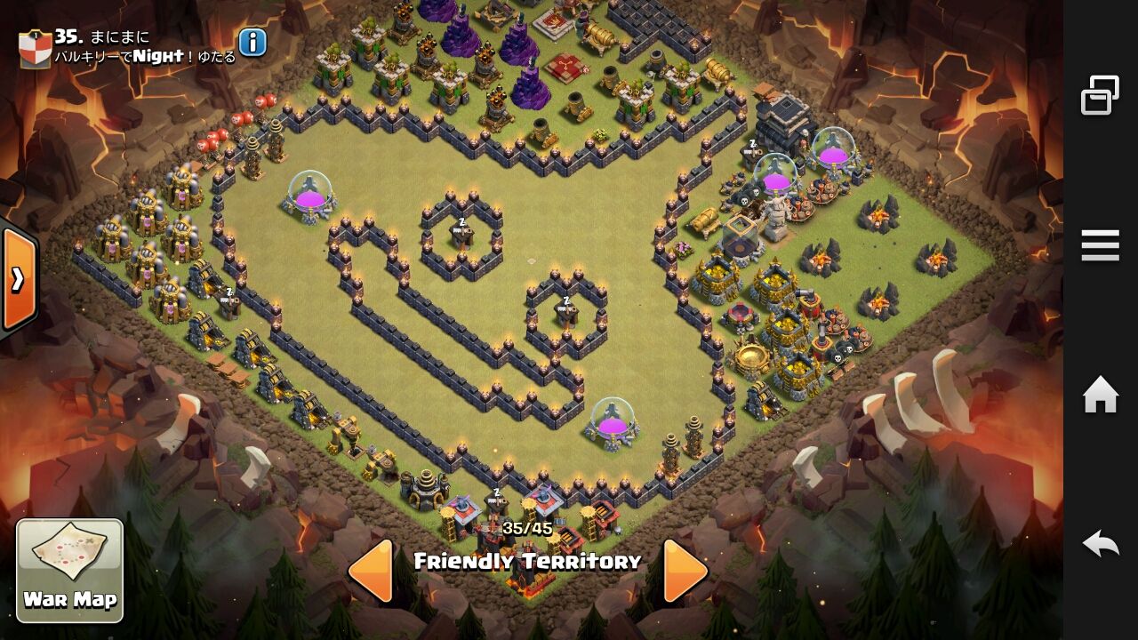 バルキリーでnight 無事終了しました クラクラ はぐれメタルの動画保存庫 Coc 攻略