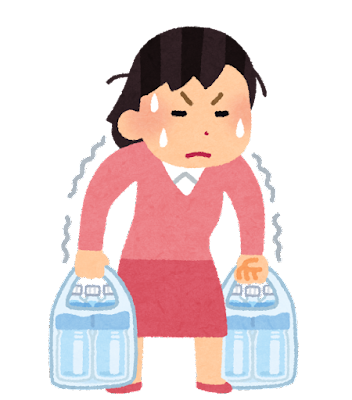 drink_petbottle_water_omoi_woman