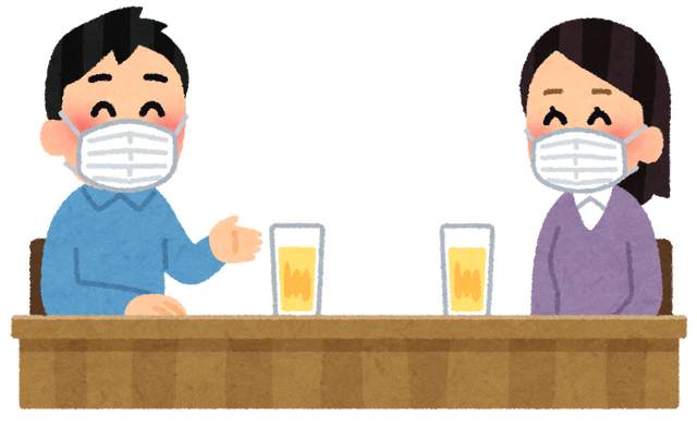 nomikai_party_mask_man_woman