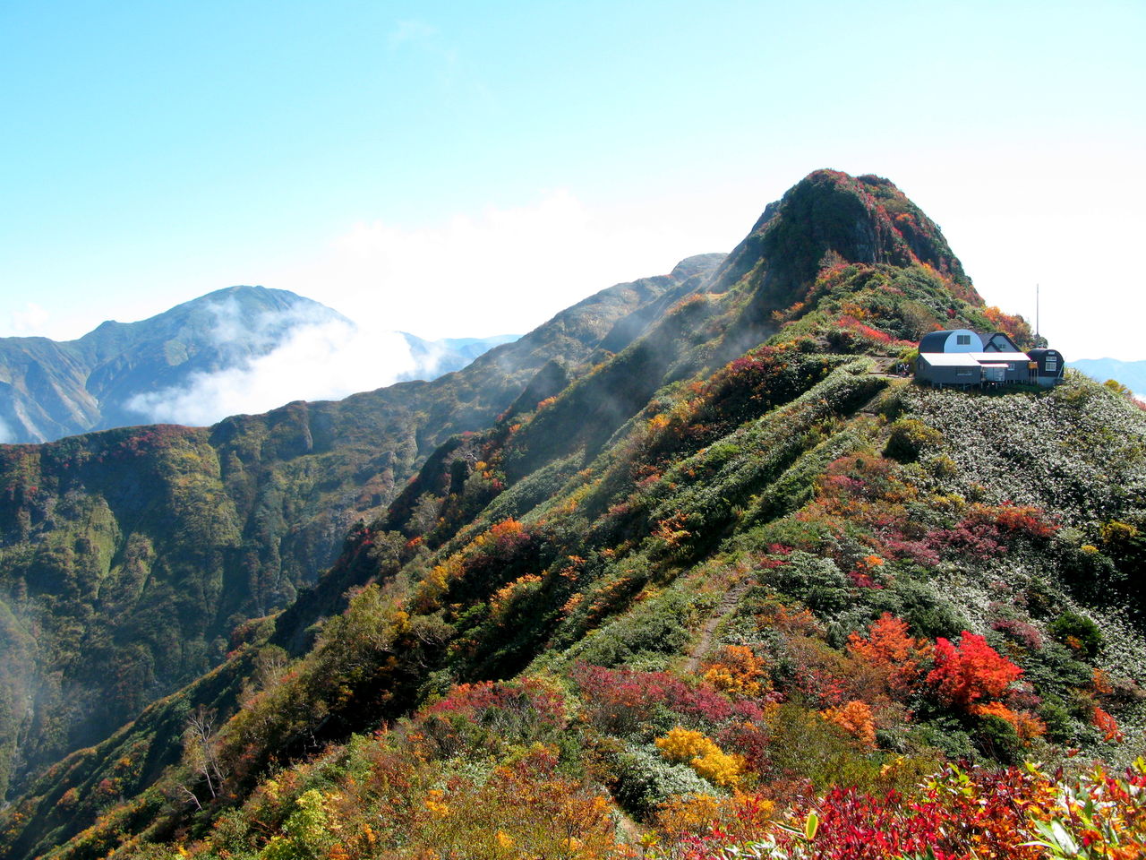 八海山と蒲生岳 10 14 16 山の旅社 ガイドの日記 豊橋木戸