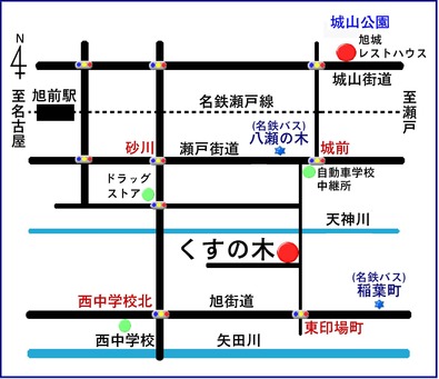 くすのき地図