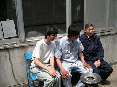 実習生　昼休み