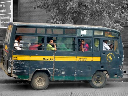インドのバス1