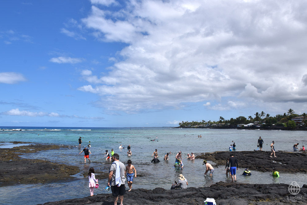 カハルウビーチで魚と遊ぶ ヨコ旅