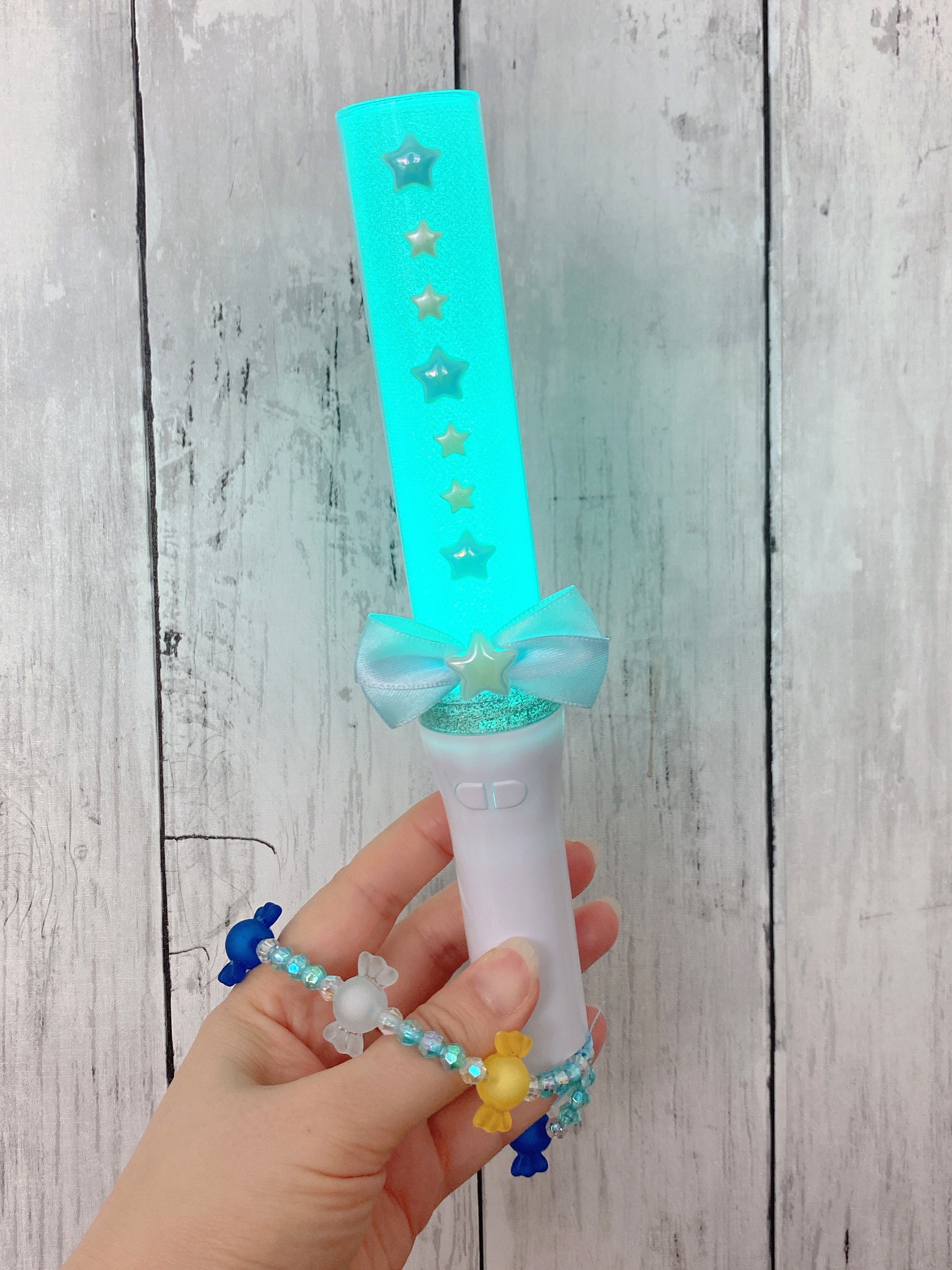 100均ペンライトをデコる☆ : アリの行列♪