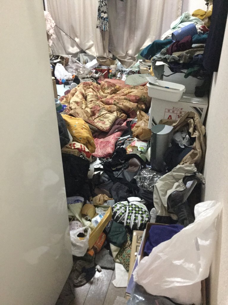 日目 チリコ腐海の入口に立つ 脱 汚部屋への道