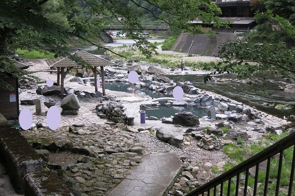 湯原温泉　砂湯