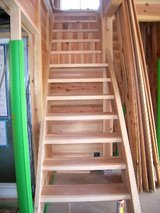 無垢板階段