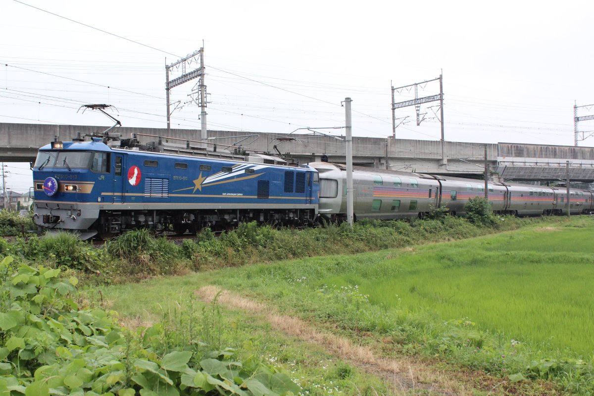 ｅｈ８００ ２号機 甲種輸送 黒川橋りょう 鉄道 と にゃんこ と