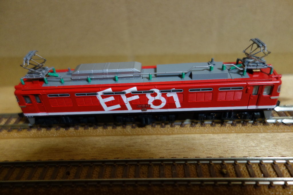 HOゲージ Hobby Center KATO 29-893-2 (HO) EF81 95 (緑碍子・灰H