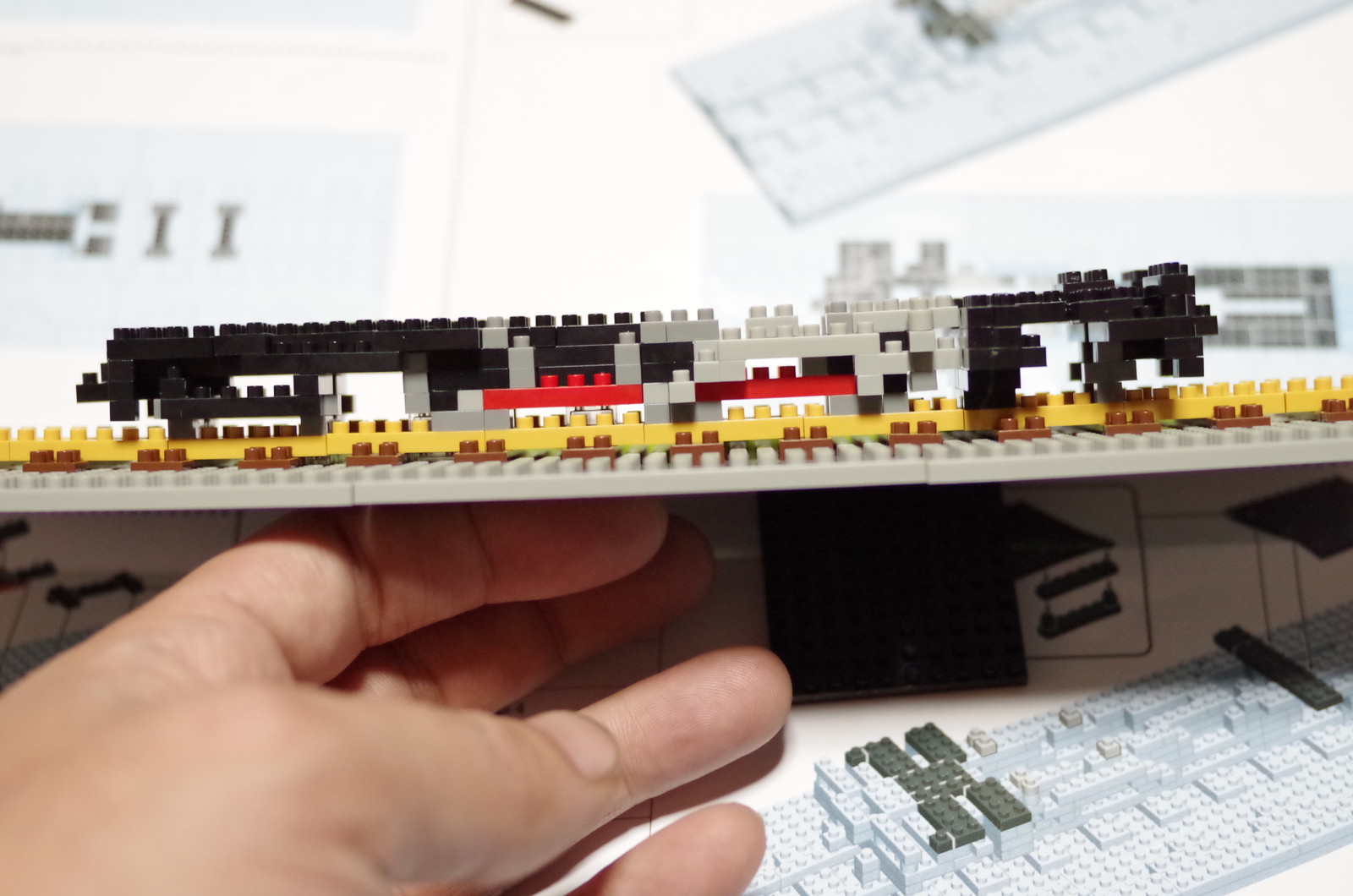 Nanoblock Steamlocomotive 蒸気機関車 男とロマンと時々機械
