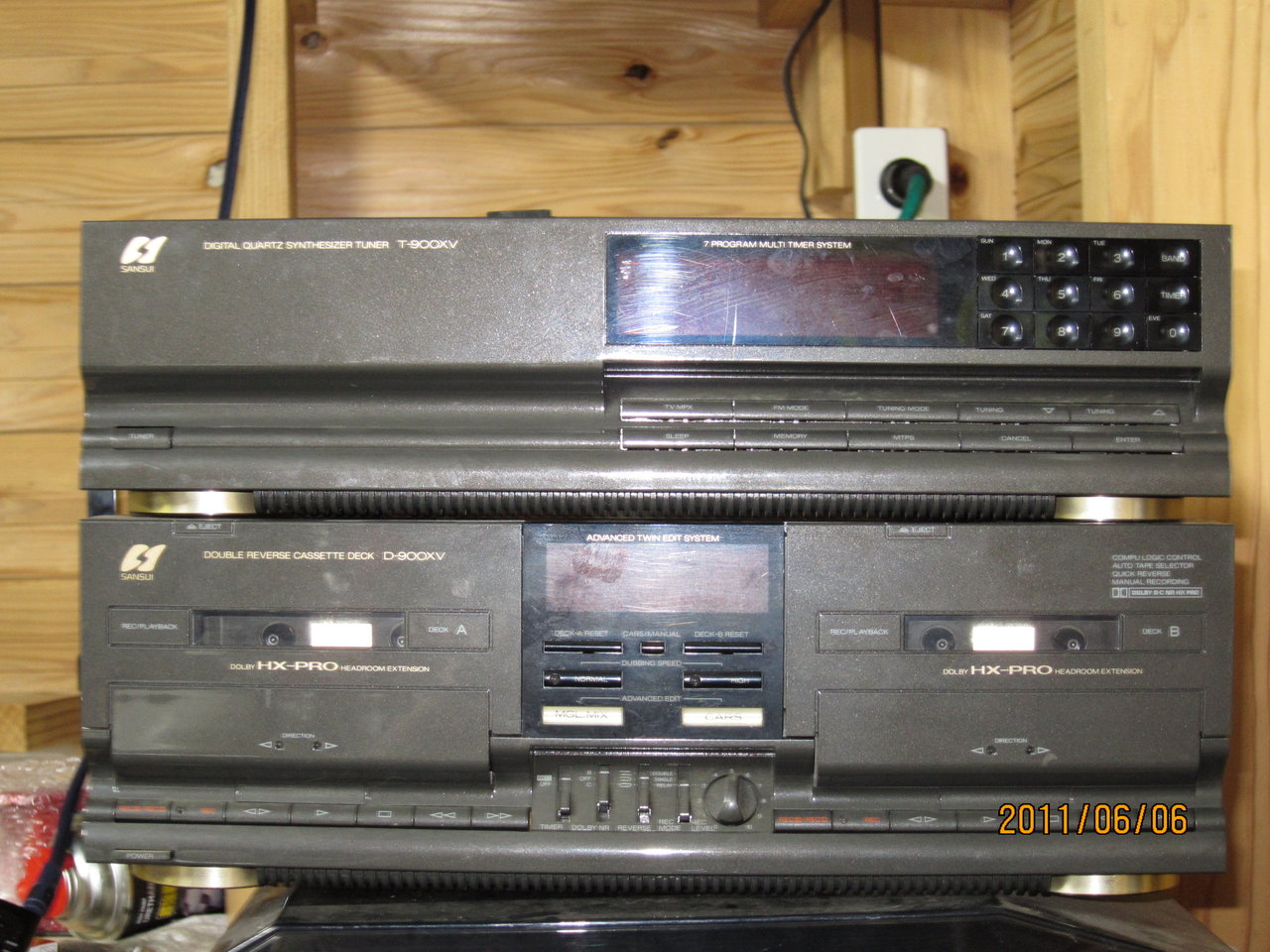 値下げ）SANSUI・サンスイコンポ「THE BAR」程度良