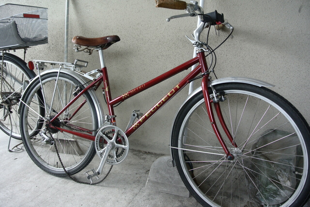 プジョーメトロ整備1 : 禅定自転車日記