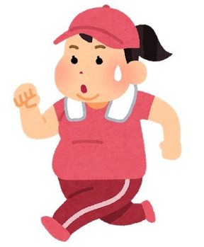 ダイエットする女性