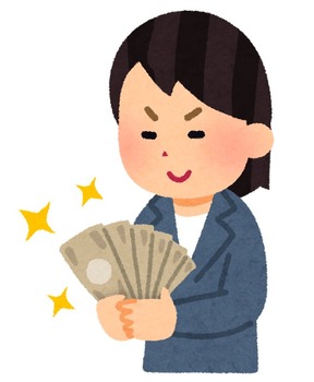 buisnessman_money_niyakeru_woman