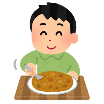 syokuji_curry_mazeru