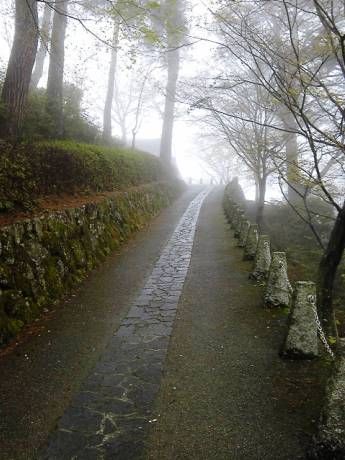 吉野より 高城山展望台と吉野水分 みくまり 神社 徒然逍遥