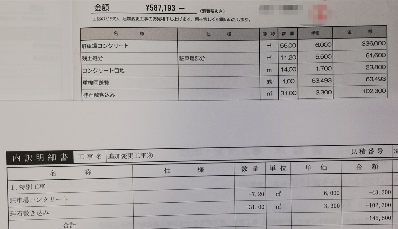 外構の価格を公開するのである 秀光ビルドで建てたけど実際どーなのよ