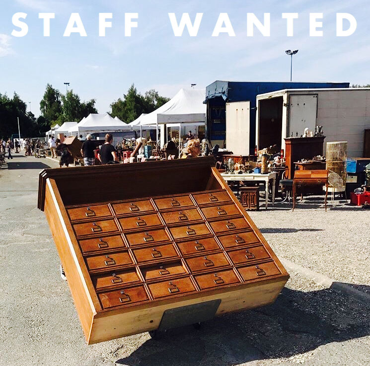 スタッフ募集のお知らせ Antiques Repair Eel News