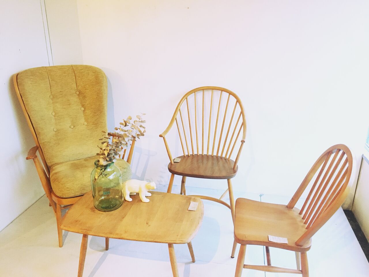 85723☆ERCOL Latimer ダイニングチェア エルム 木製 椅子 85723