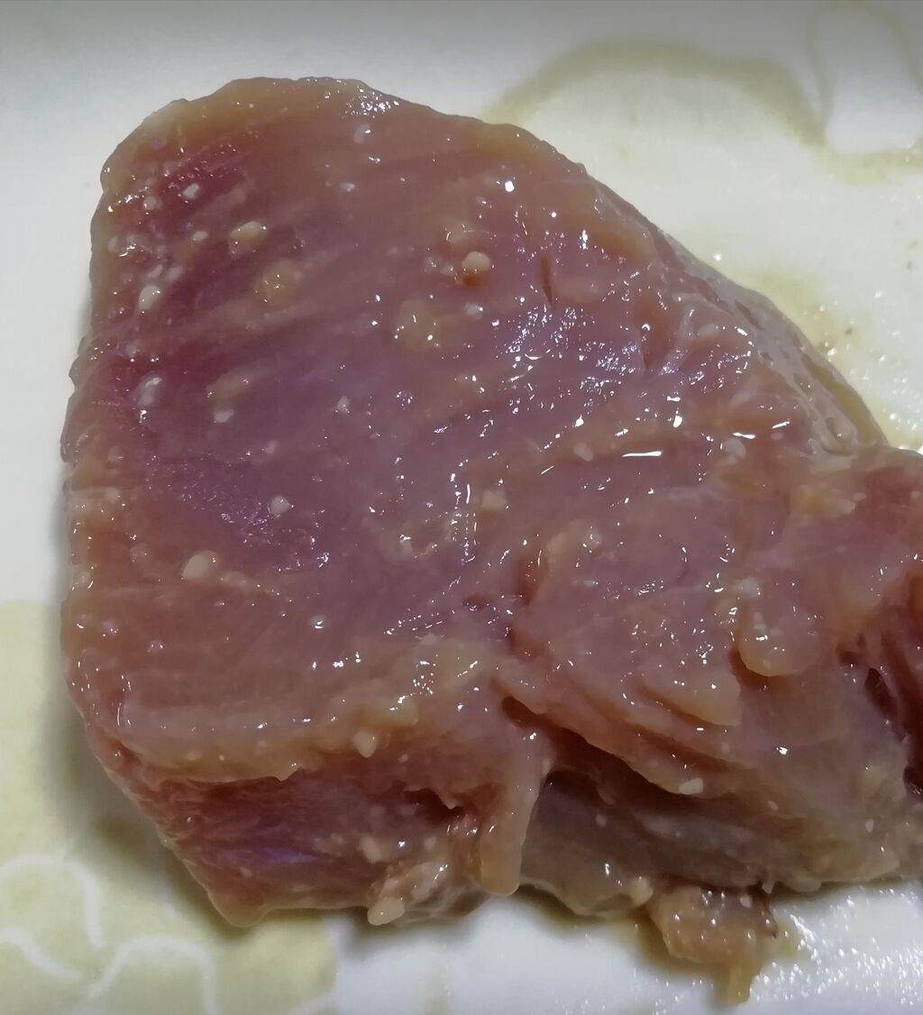 Aloha De Mahalo アヒ マグロ味噌漬け アランチ アペタイザー風 ゴロミーズキッチン ゴロミ先輩 極意帳