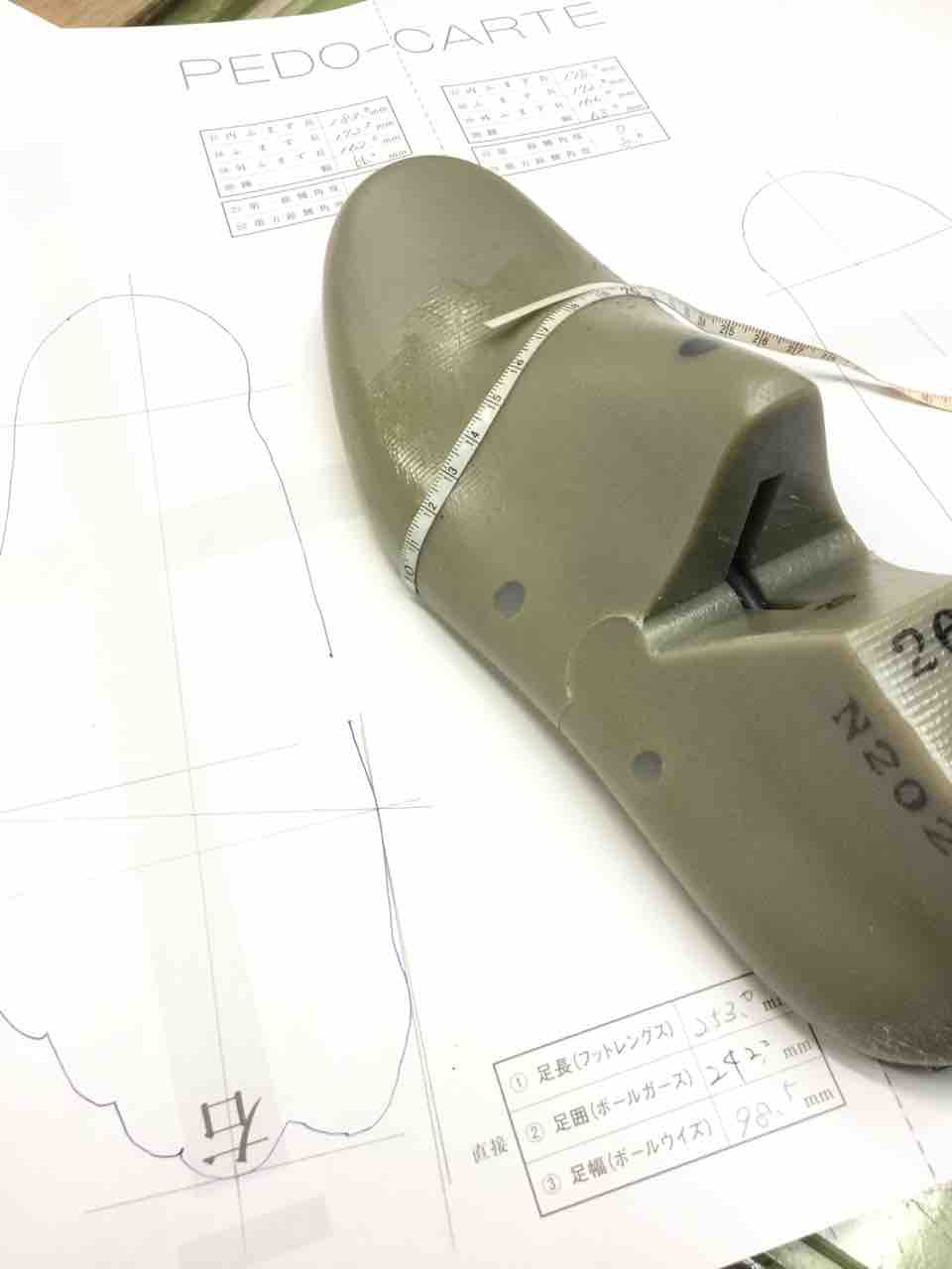 採寸とサイズ 靴を作るが靴職人と呼ばれるのはちょっと つくりて野島と新人マキコのブログ 採寸とサイズ 靴を作るが靴職人と呼ばれるのはちょっと つくりて野島と新人マキコのブログ