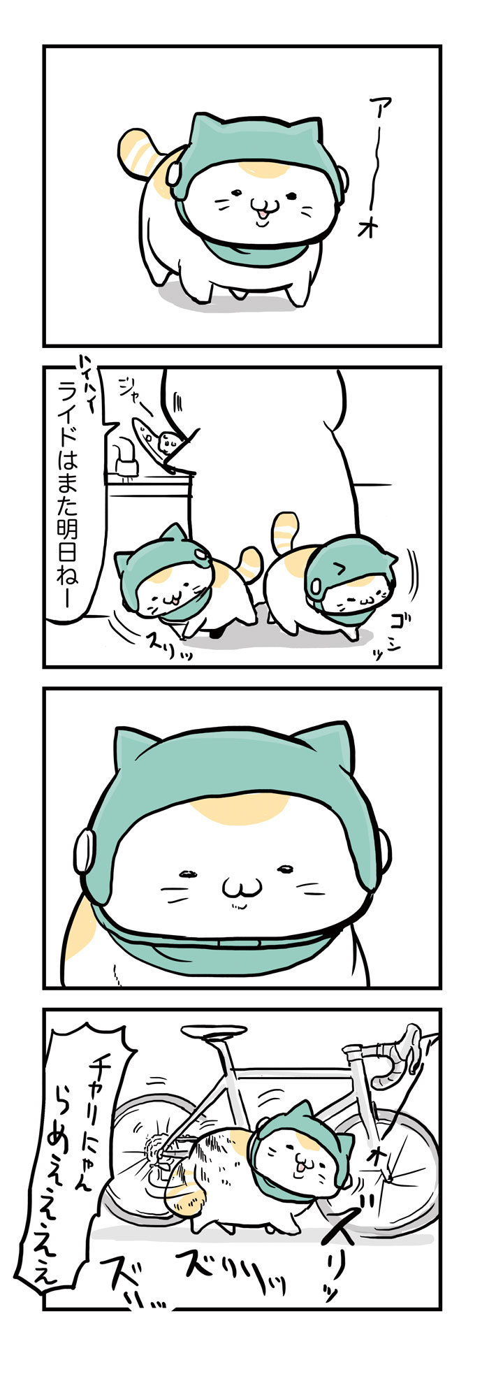 チャリにゃん0608