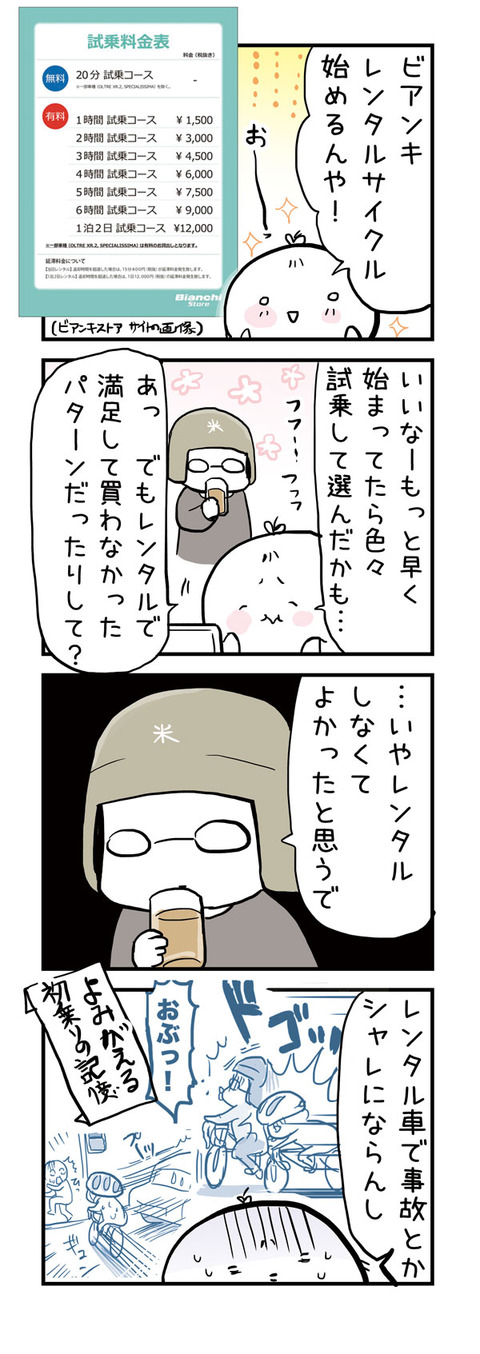 ビアンキレンタサイクル