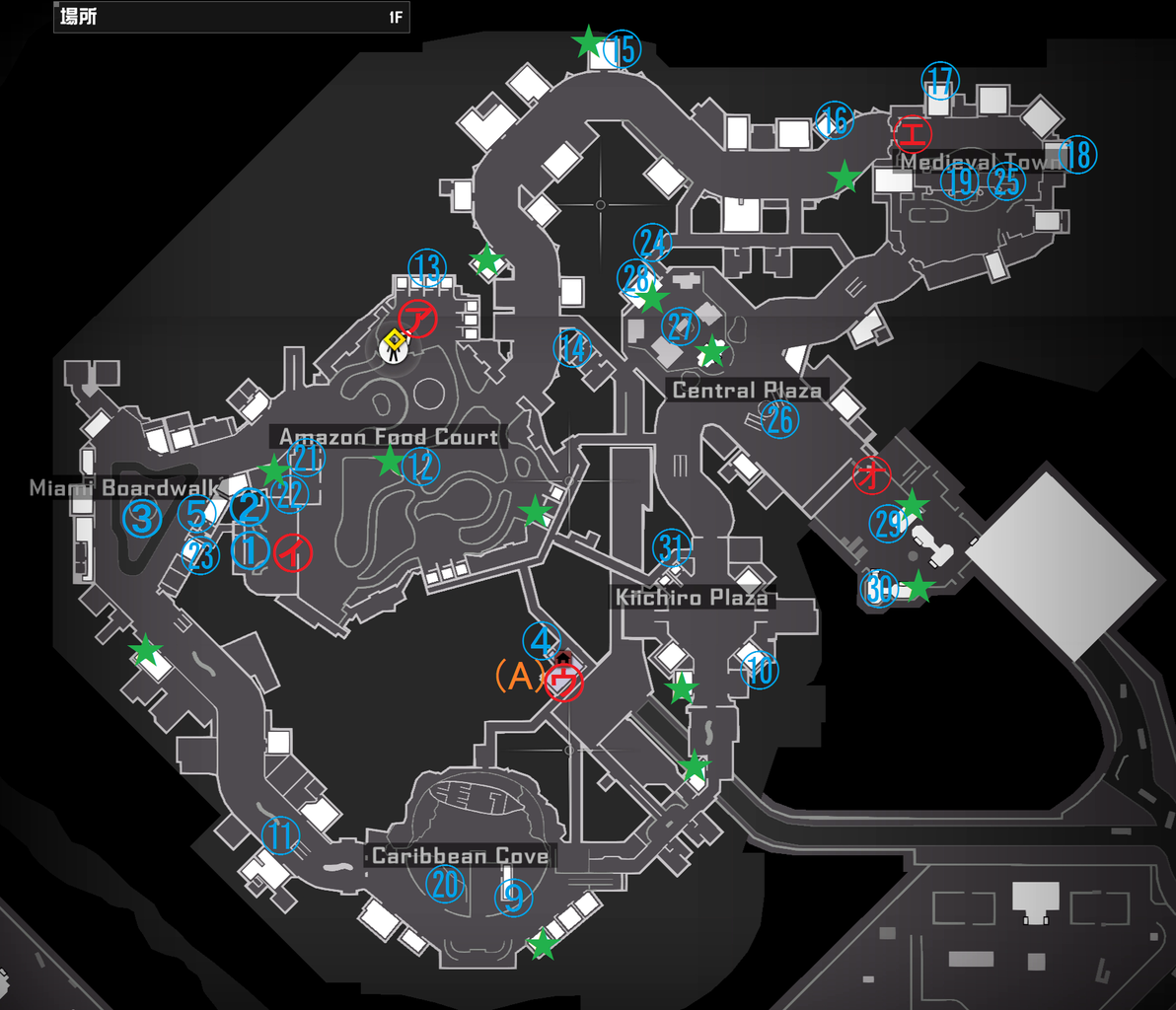 dead rising and dead rising 4 map