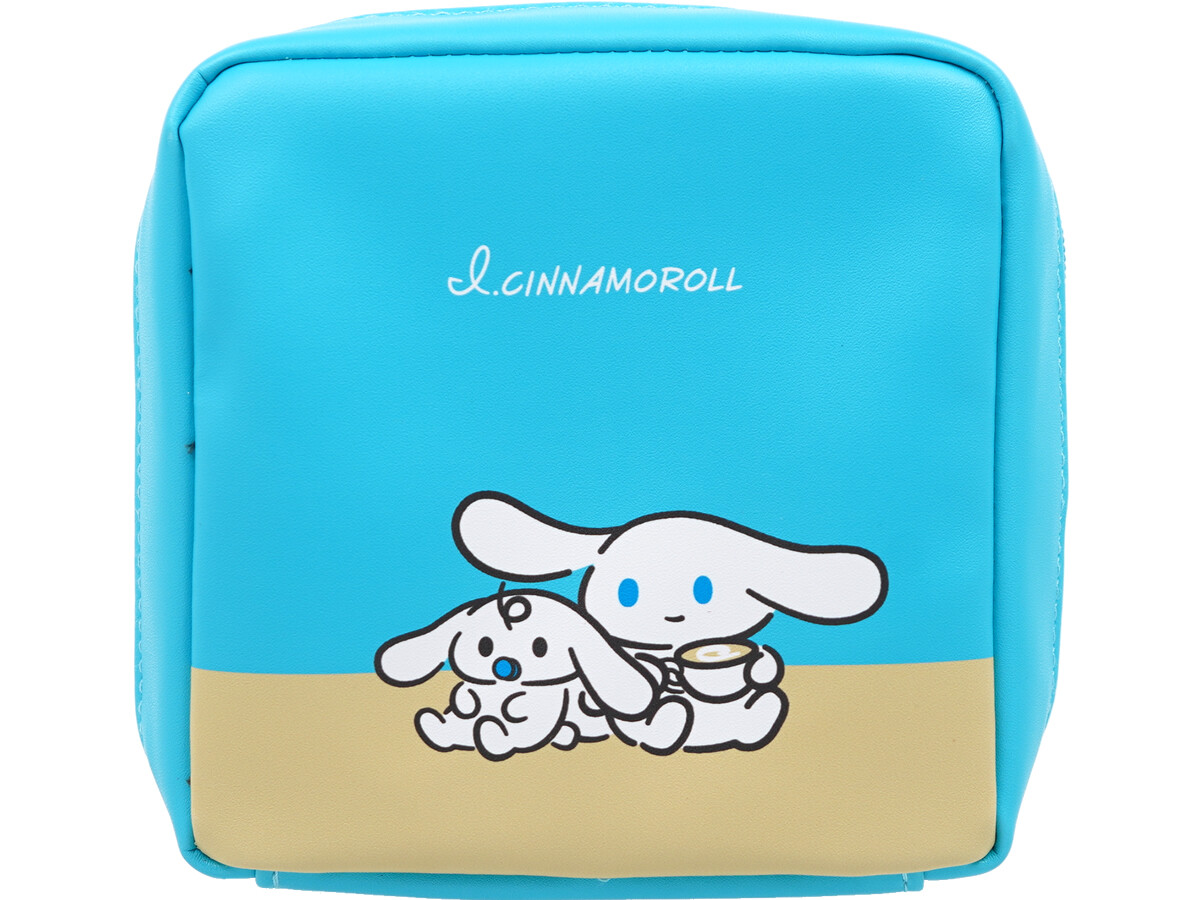 アイシナモロール 仕分け上手なPOUCH BOOK 《付録》 スクエアポーチ
