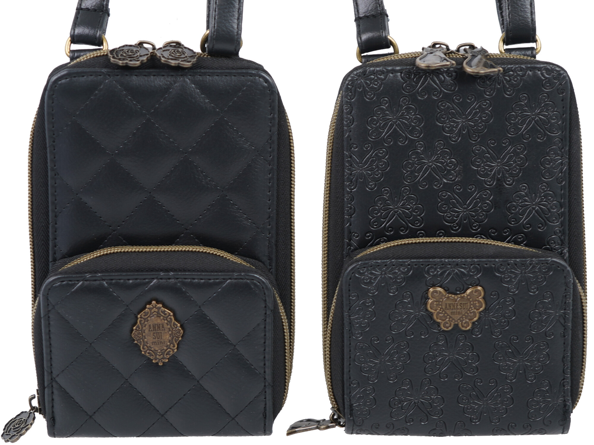 ANNA SUI mini じゃばら式スマホショルダーBOOK 全2種