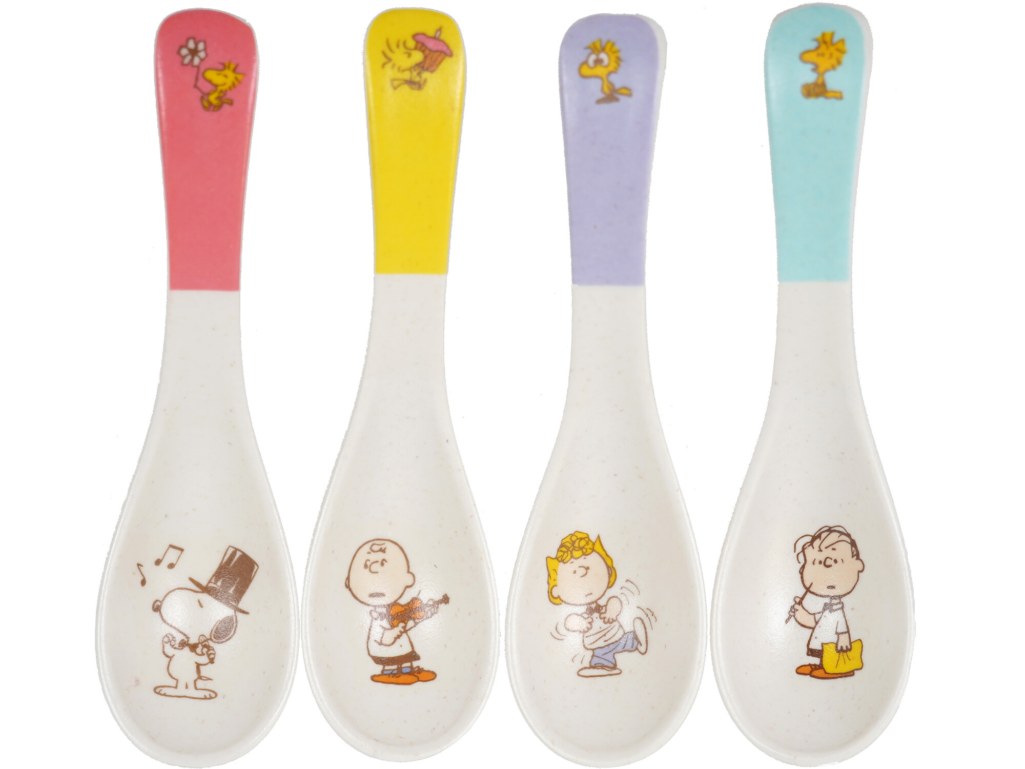 SNOOPY スリムで使いやすい! レンゲスプーンセット BOOK PEANUTS 75th Anniversary Edition