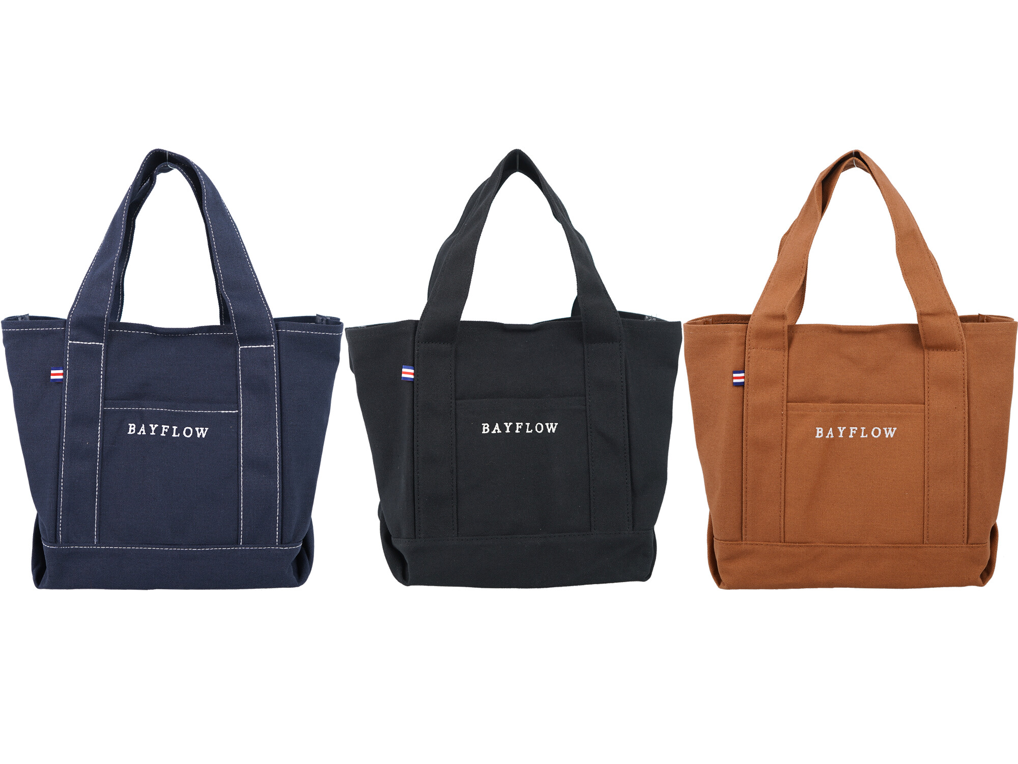 BAYFLOW 収納5ポケット LOGO TOTE BAG BOOK 全3種