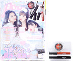 Popteen (ポップティーン) 2017年 01月号 《付録》 WEGO 2色アイシャドー、黒マスカラ、ボルドーマスカラ