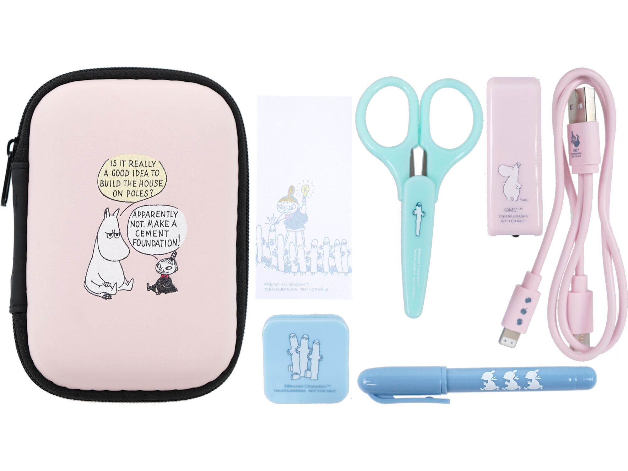 In Red (インレッド) 2026年 1・2月合併号 《付録》 1.MOOMIN [ムーミン] ミニミニ文具セット 2.ローラ アシュレイ 2026年カレンダー