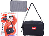 Lee® SHOULDER BAG BOOK RED 《付録》 Wファスナーショルダーバッグ