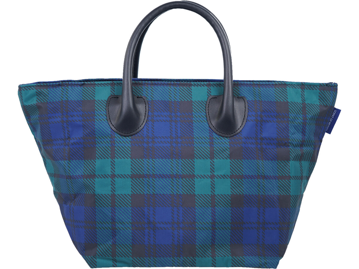 英国伝統チェック柄トートバッグBOOK