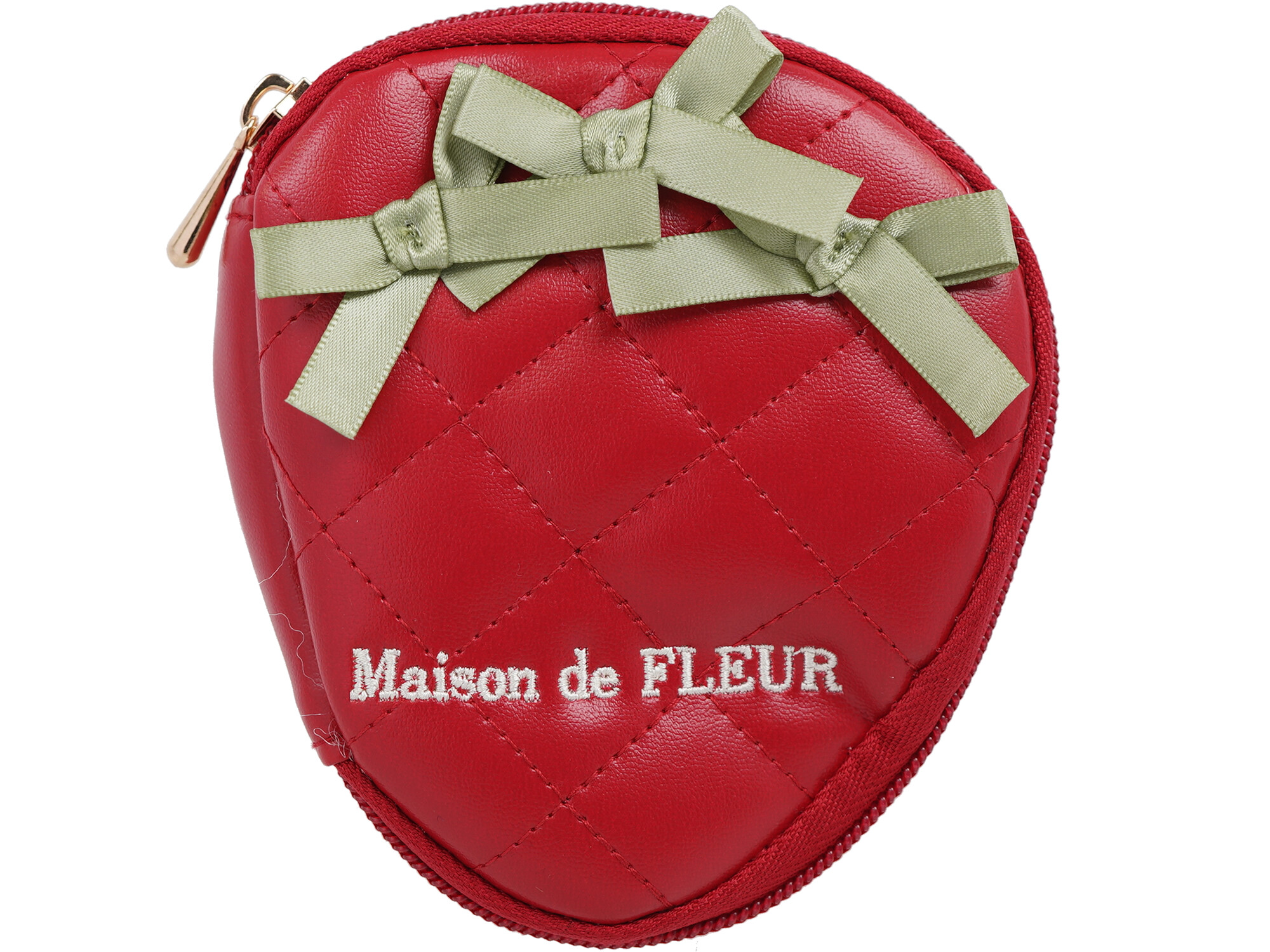 Maison de FLEUR いちごアクセサリーケースBOOK : ききらら Maison de FLEUR いちごアクセサリーケースBOOK : ききらら