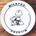 速報 Mini ミニ 年 06月号 特別付録 Milkfed ミルクフェド 特製 スヌーピー チャーリー ブラウン美濃焼の豆皿 ブランドコラボ付録の詳細画像