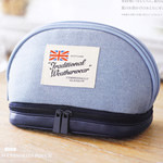 【速報】2018年9月号付録 トラディショナル ウェザーウェア 旅先でも整理上手！コスメ＆アクセサリーポーチ