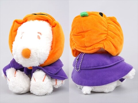 SNOOPY HAPPY HALLOWEEN! パンプキンスヌーピーのぬいぐるみポーチ BOOK - ブランドコラボ付録の詳細画像